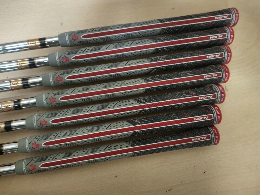 Titleist 718 AP3 Black Iron Set 4-PW S300 Steel Shaft Stiff Flex