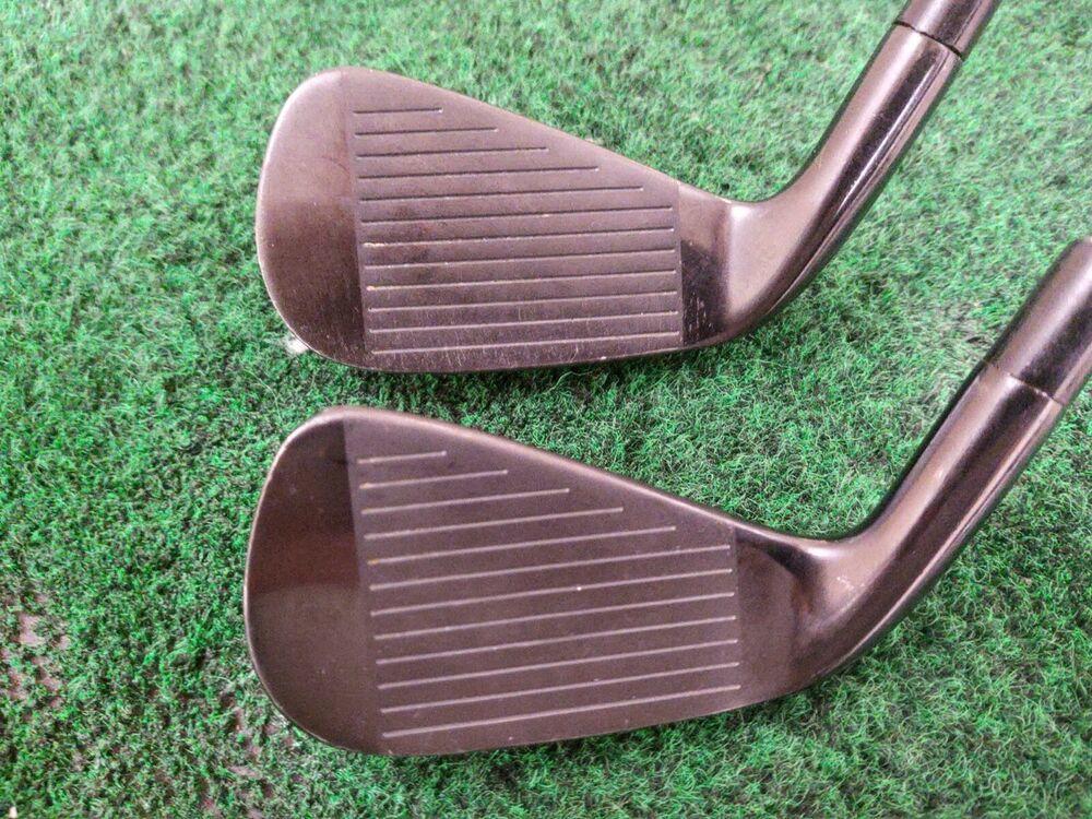 Titleist 718 AP3 Black Iron Set 4-PW S300 Steel Shaft Stiff Flex