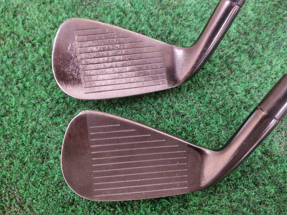 Titleist 718 AP3 Black Iron Set 4-PW S300 Steel Shaft Stiff Flex
