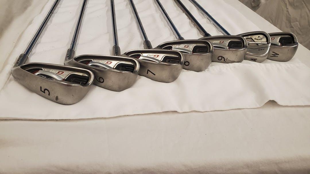 Used Ping G20 5i-pw Steel Stiff Golf Iron Or Hybrid Sets