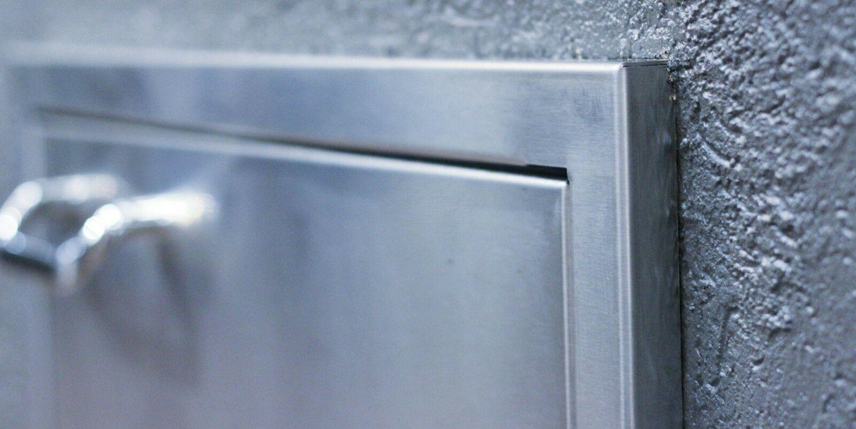 36" x 22" Double Access Doors,BBQ Outdoor Kitchen, USA, 304 SS
