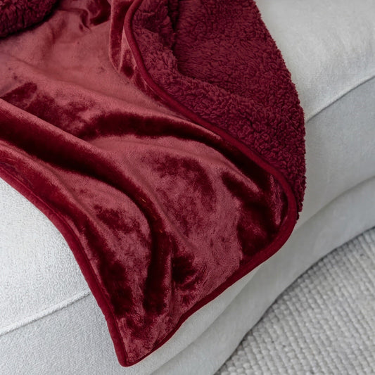 Waterproof Splash Blanket - Moon Blood The OG - Same Color Sherpa